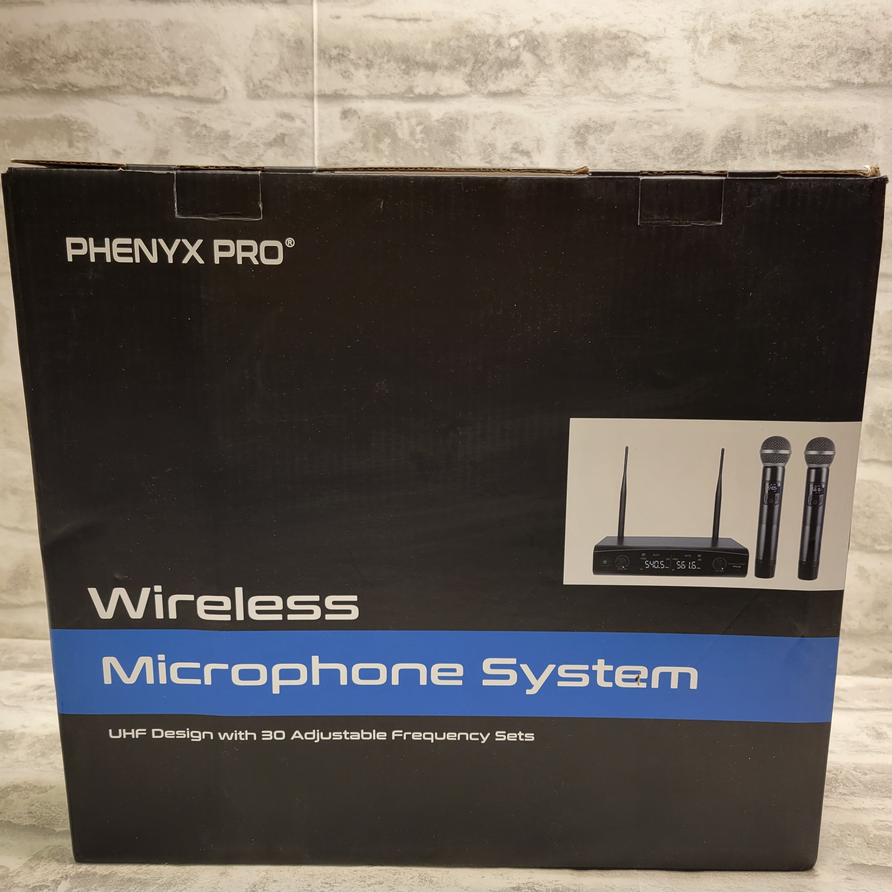 Phenyx Pro UHF Wireless Handheld Microphone System (PTU-52) (7610120339694)